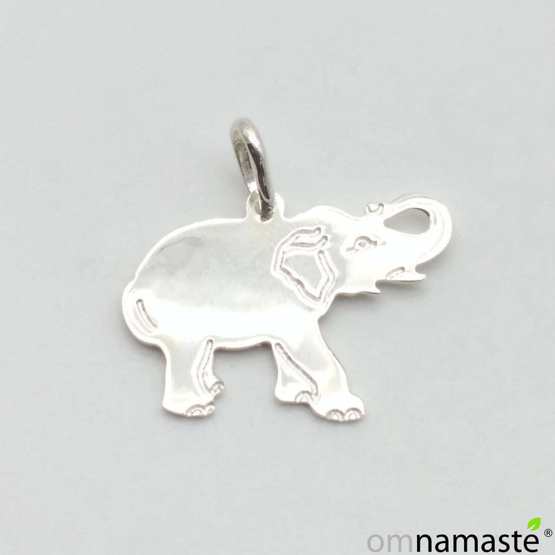 Colgante Plata Elefante 2.5cm